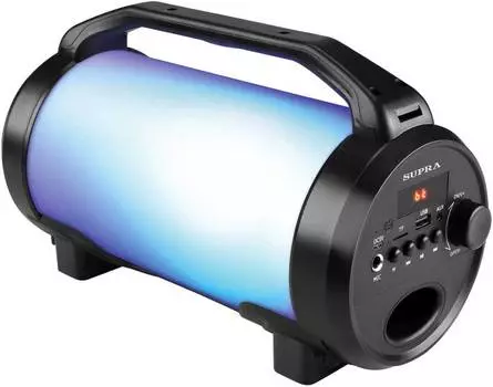 Магнитола Supra BTS-655, 15Вт, черный