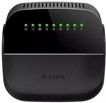 Маршрутизатор беспроводной D-Link DSL-2640U/R1A черный