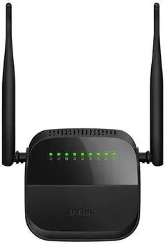 Маршрутизатор беспроводной D-Link DSL-2750U/R1A черный