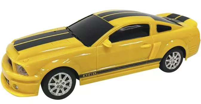 Машина радиоуправляемая Нордпласт Гоночная 9/0011 желтый