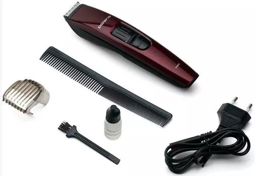 Машинка для стрижки Polaris PHC 1102R бордовый