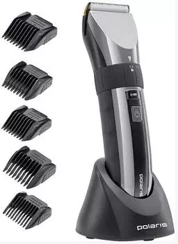 Машинка для стрижки Polaris PHC 3017RC Argan Therapy Pro черный/серебристый (PHC 3017RC)