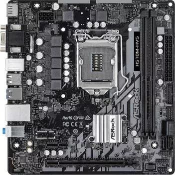 Материнская плата Asrock H510M-HVS, Soc-1200, mATX