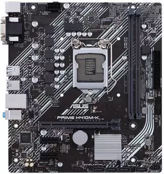 Материнская плата Asus PRIME H410M-K, Soc-1200, mATX