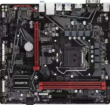 Материнская плата Gigabyte B560M H, Soc-1200, Intel B560, mATX