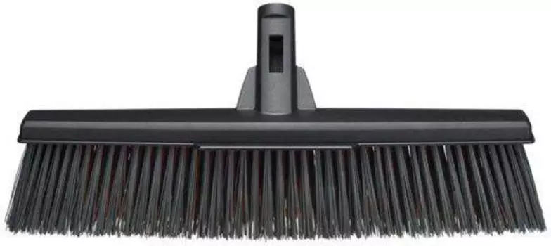Метла Fiskars Solid, пластик, черный (1025931)