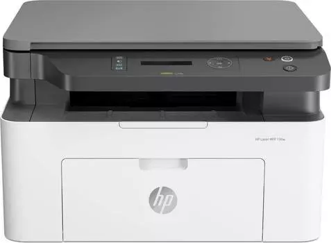 МФУ HP Laser 135w белый/серый (4zb83a)