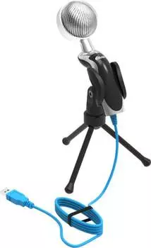 Микрофон Ritmix RDM-127 хром (15120026) (плохая упаковка)