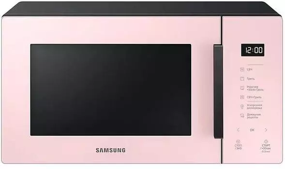 Микроволновая печь Samsung MG23T5018AP/BW розовый