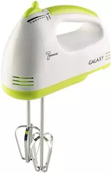 Миксер Galaxy гл2206 белый/зеленый