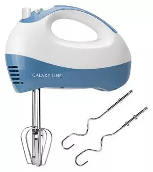 Миксер Galaxy Line GL 2224 белый/синий (гл2224л)