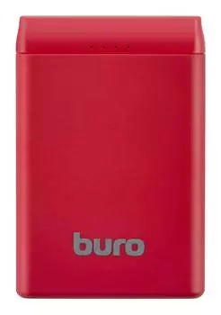 Мобильный аккумулятор BURO BP05B красный (bp05b10prd)