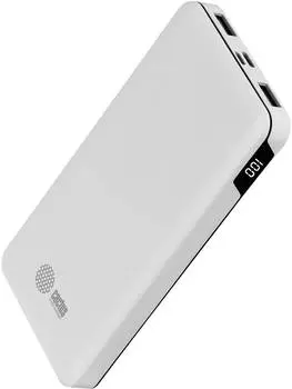 Мобильный аккумулятор CACTUS CS-PBFSKT-10000 белый