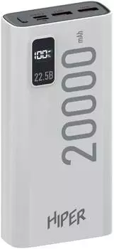 Мобильный аккумулятор HIPER EP 20000 белый (ep 20000 white)