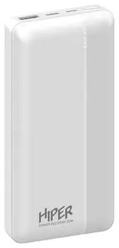 Мобильный аккумулятор HIPER MX Pro 20000 белый (mx pro 20000 white)