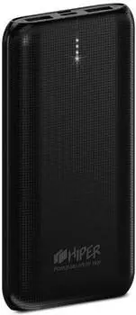 Мобильный аккумулятор HIPER RPX10000 черный (rpx10000 black)