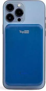 Мобильный аккумулятор TOPON TOP-M10B синий (103076) (плохая упаковка)