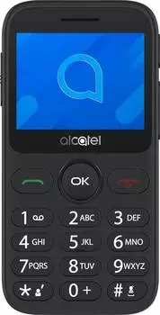 Мобильный телефон Alcatel 2020X серый (2020x-3aalru11)