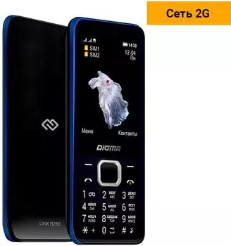 Мобильный телефон Digma LINX B280 черный (lt2072pm)