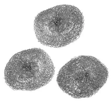 Мочалка Textop, металл (упак.:3шт) (t043)