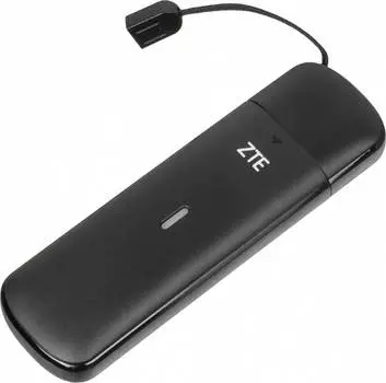 Модем 2G/3G/4G ZTE MF833R USB черный (MF833N)