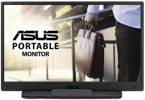 Монитор 15.6" Asus MB166B, 1920х1080, 60 Гц, IPS, черный (90lm07d3-b02170)