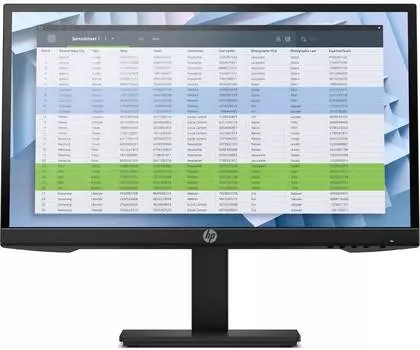 Монитор 21.5" HP P22h G4, 1920х1080, 60 Гц, IPS, черный (7uz36aa)