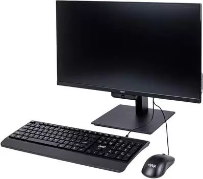 Моноблок Hiper V28, 23.8", IPS, Intel Core i5 11400, DDR4 16ГБ, SSD 256, Intel UHD Graphics 730, Windows 10 Home, черный (hv31h5i5s256r16b)