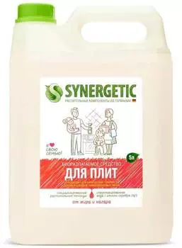 Моющее средство Synergetic, 5000мл, для плиты (106500)