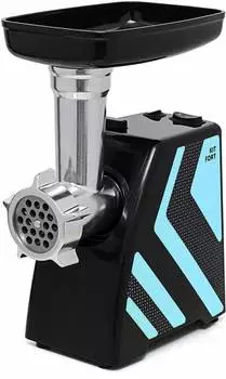 Мясорубка Kitfort КТ-2101-1 голубой/черный