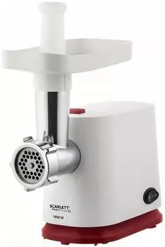 Мясорубка Scarlett SC-MG45M23 белый/красный