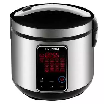 Мультиварка Hyundai HYMC-2400 серебристый/черный