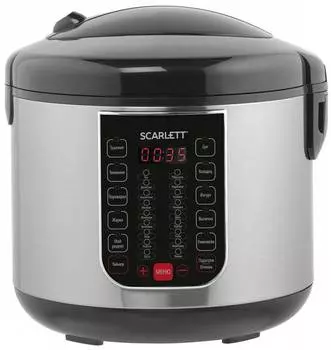 Мультиварка Scarlett SC-MC410S31 черный/серебристый (mc410s31)