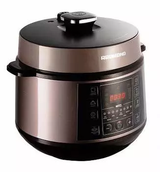 Мультиварка-скороварка Redmond RMC-PM505 серый/бежевый