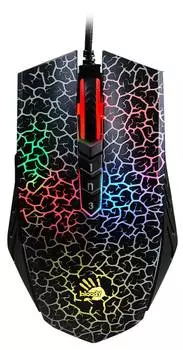 Мышь A4Tech Bloody A70, черный/рисунок