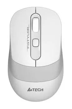 Мышь A4Tech Fstyler FG10, белый/серый (fg10 white)