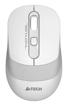 Мышь A4Tech Fstyler FG10S, белый/серый (fg10s white)