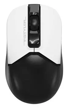 Мышь A4Tech Fstyler FG12S Panda, белый/черный