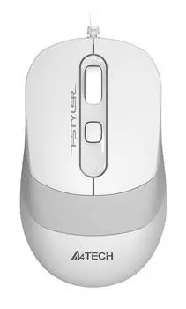 Мышь A4Tech Fstyler FM10, белый/серый (fm10 white)