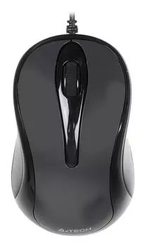 Мышь A4Tech N-350, серый (n-350-1)