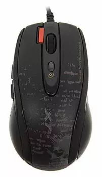 Мышь A4Tech V-Track F5, черный/рисунок