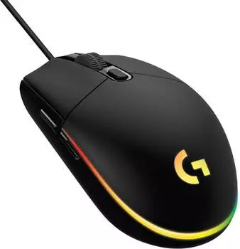 Мышь Logitech G102 LightSync, черный (910-005808)