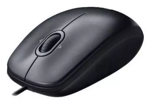 Мышь Logitech M100, черный/темно-серый (910-005003)