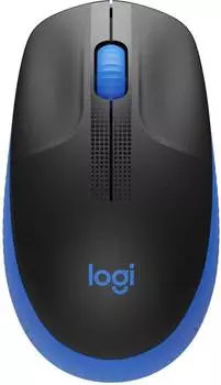 Мышь Logitech M191, голубой/черный (910-005909)