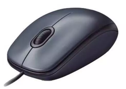 Мышь Logitech M90, черный/темно-серый (910-001794)