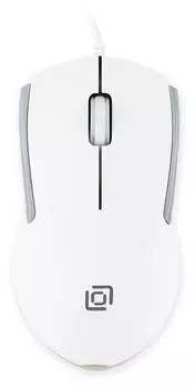 Мышь Оклик 245M, белый (471480)