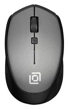 Мышь Оклик 488MW, черный/серый (1196571)