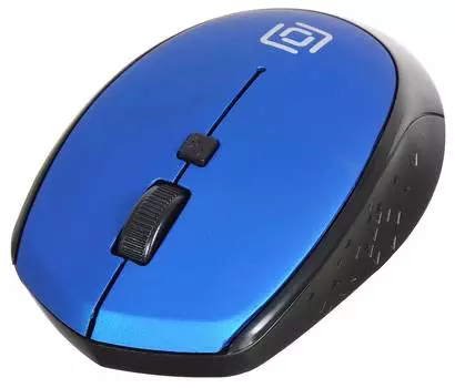 Мышь Оклик 488MW, черный/синий (1196569)