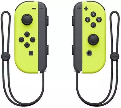 Набор аксессуаров Nintendo Joy-Con желтый неоновый