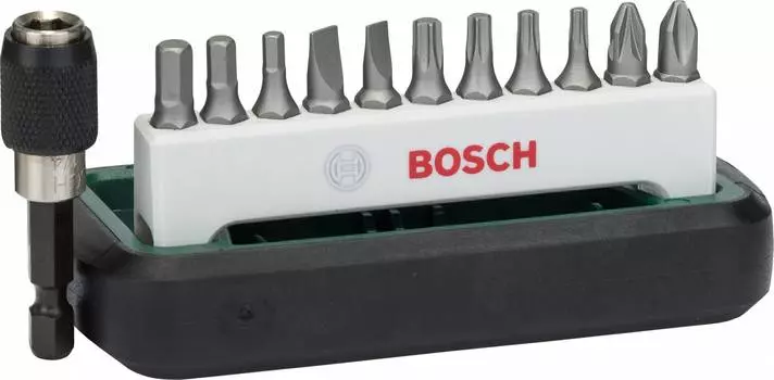 Набор бит Bosch PH PZ TORX SL HEX XH универсал. (12пред.) для шуруповертов/дрелей (2608255995)